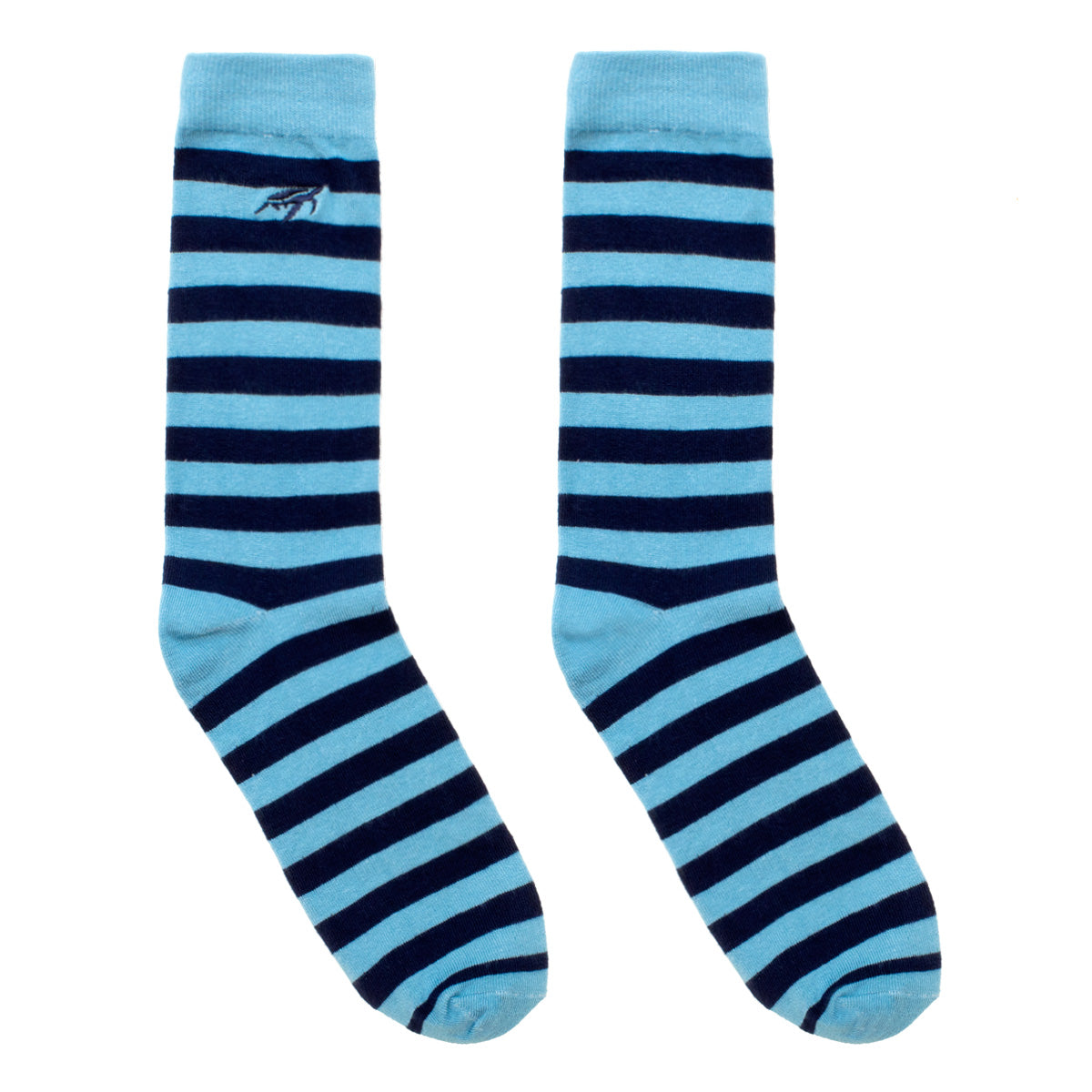 Mullins Bay Adults Bamboo Socks - Ocean Stripe