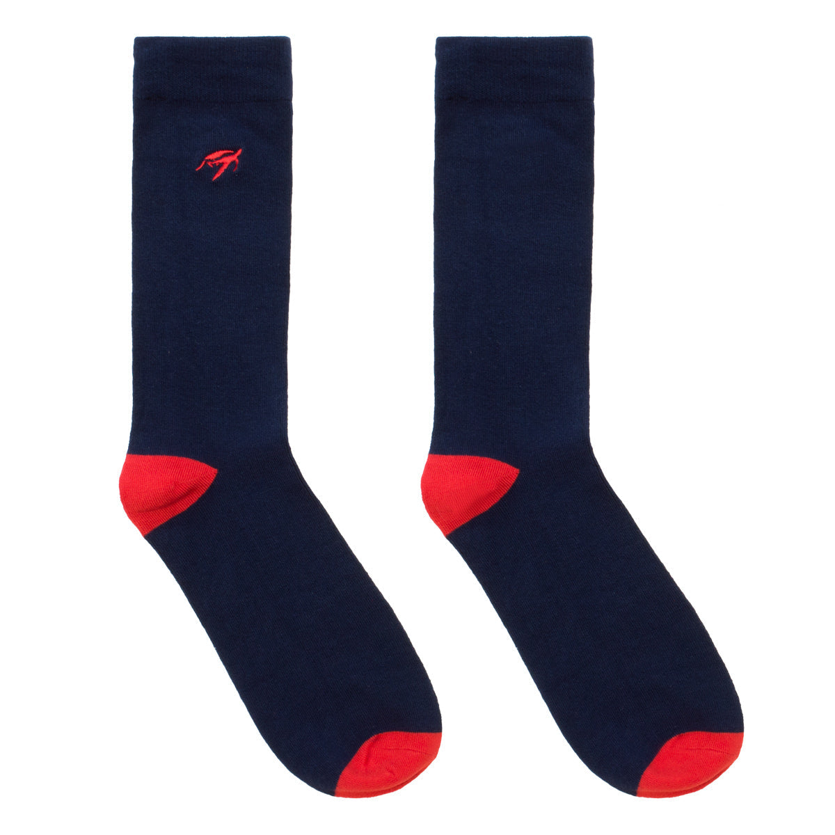 Chaussettes Enfant en Bambou Mullins Bay - Marine / Rouge