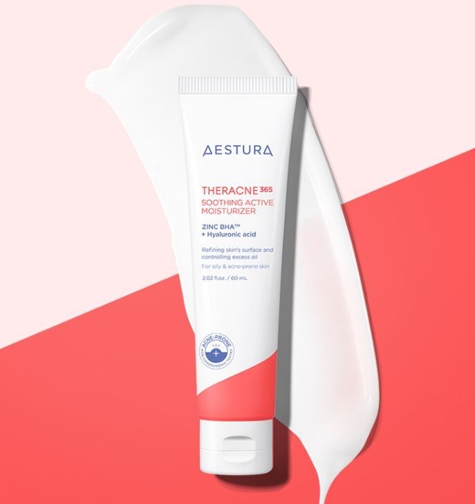 AESTURA THERACNE 365 SOIN HYDRATANT APAISANT ACTIF 60ml