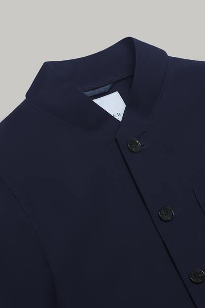 Aldgate Unlined Shacket - Navy Dx