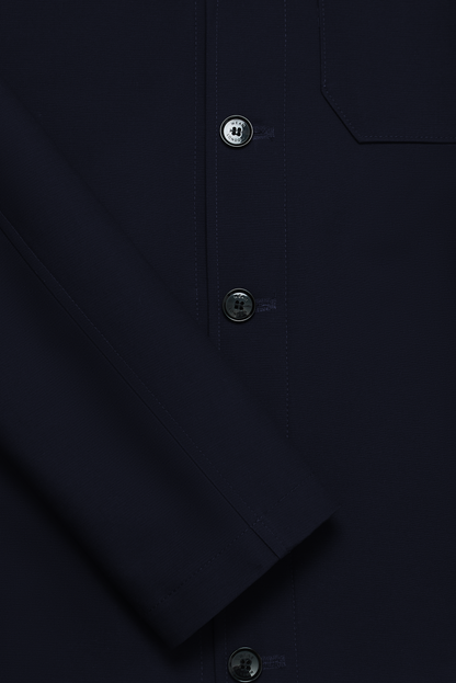 Aldgate Unlined Shacket - Navy Dx