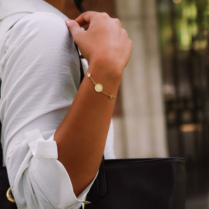 Bracelet Alena Soleil | Plaqué Or 18 carats