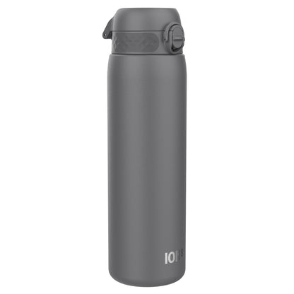 Leak Proof 1 Litre Thermal Water Bottle, Insulated, Grey, 1L