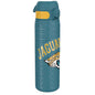 Leak Proof NFL Water Bottle, Stainless Steel, Jacksonville Jaguars, 600ml (20oz)
