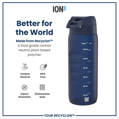 Bottle, Recyclon, Navy, 750ml