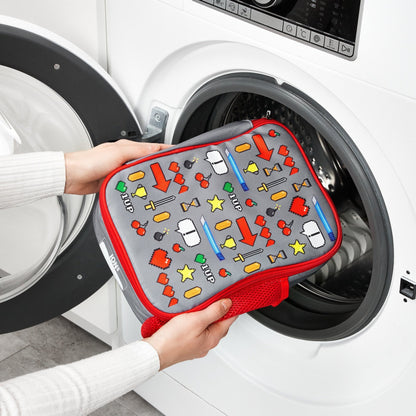 Kids Lunch Bag, Insulated, Gamer, Medium