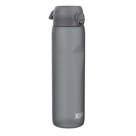 Leak Proof 1 litre Water Bottle, Recyclon, Grey, 1L