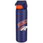 Leak Proof NFL Water Bottle, Stainless Steel, Denver Broncos, 600ml (20oz)
