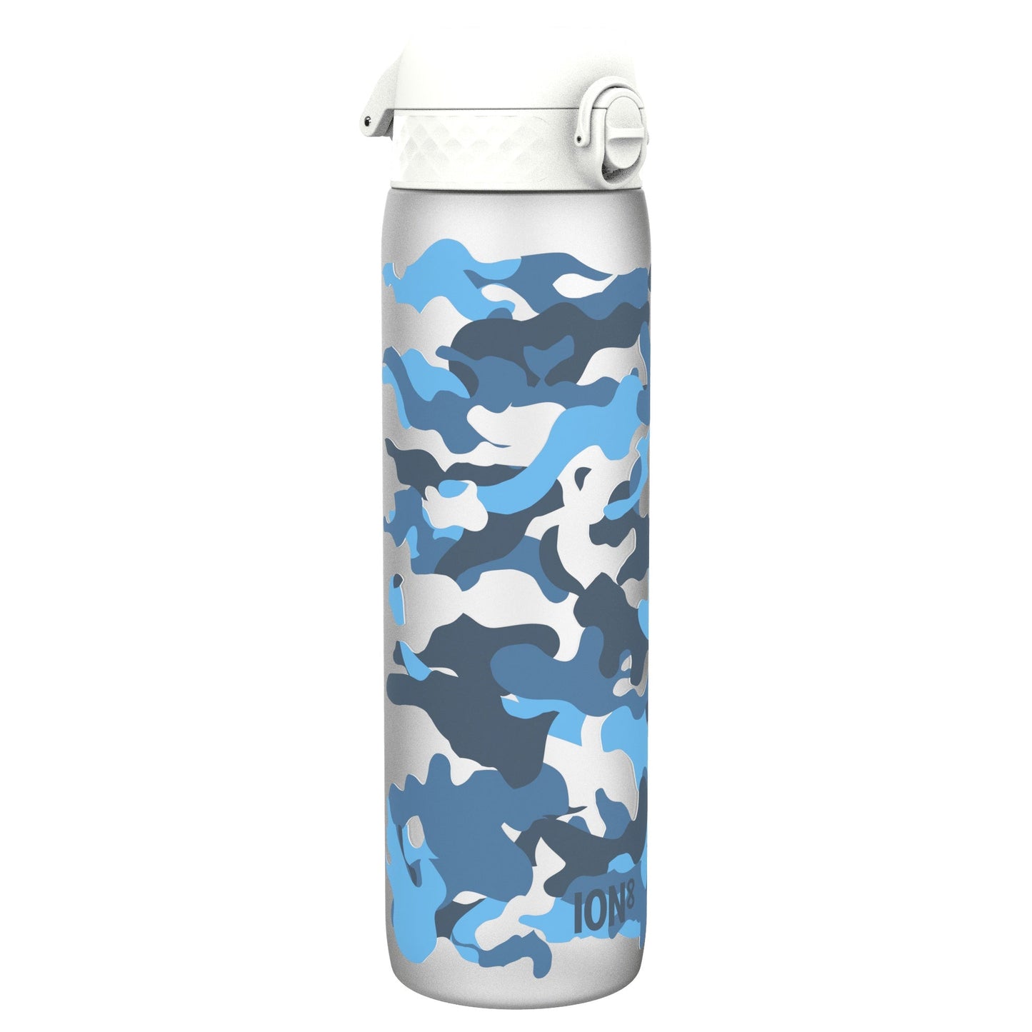 Leak Proof 1 Litre Water Bottle with Times to Drink, Recyclon, Camouflage, 1L