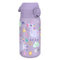 Leak Proof Kids Water Bottle, Stainless Steel, Purple Unicorns, 400ml (13oz)