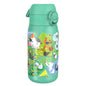 Leak Proof Kids Water Bottle, Stainless Steel, Farming Animals, 400ml (13oz)
