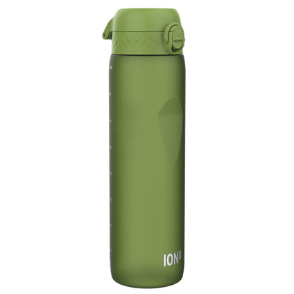 Leak Proof 1 litre Water Bottle, Recyclon, Khaki Green, 1L