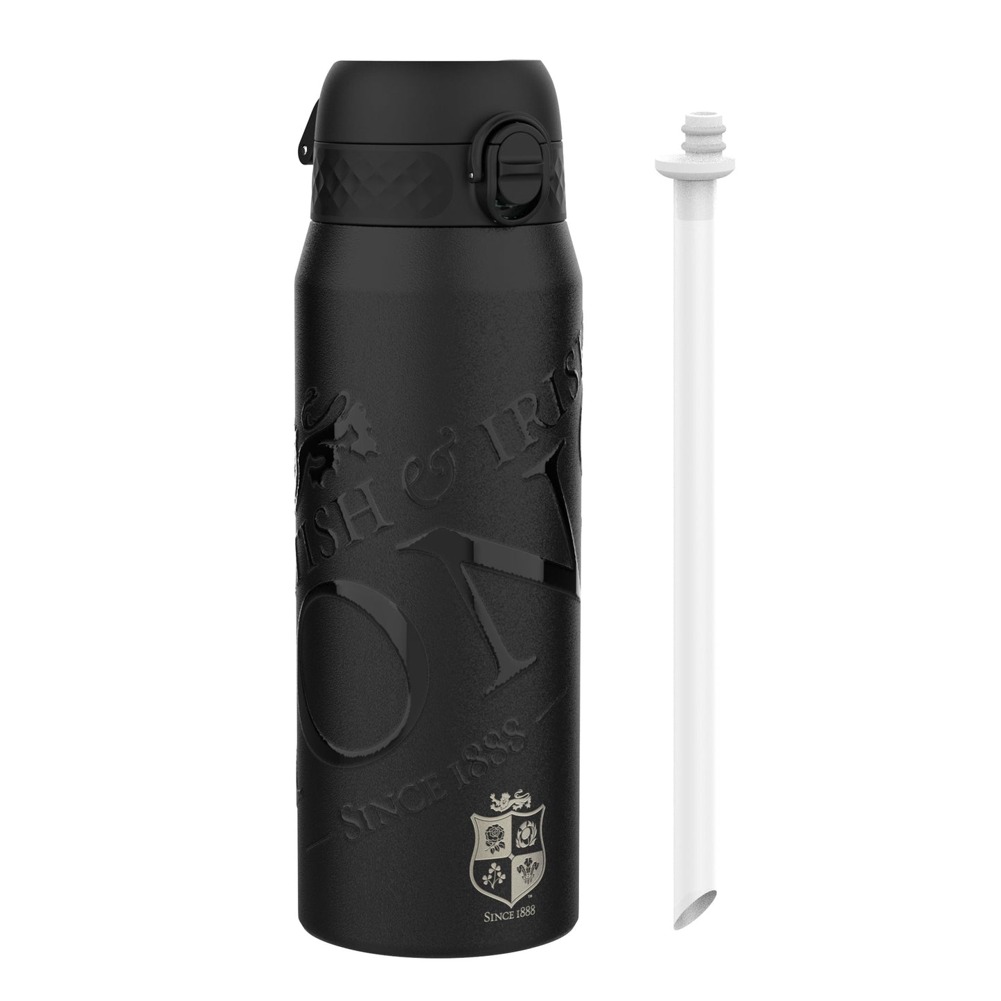 Lions X ION8 Insulated Steel Water Bottle, British & Irish Lions, Lions, 750ml (24oz)