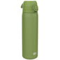 Leak Proof Slim Water Bottle, Stainless Steel, Khaki Green, 600ml (20oz)