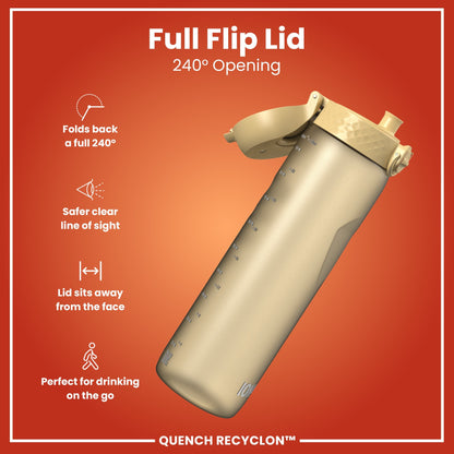 Leak Proof 1 litre Water Bottle, Recyclon, Desert, 1L