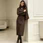 Half zip long sleeved skirt