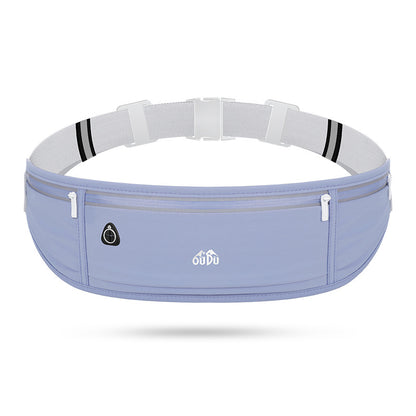 "Outdoor Sports Waist Pack, Large Capacity Waterproof Mobile Phone Pouch, Unisex Running Fitness Elastic Waist Bag"