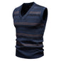 Sweater Knitwear Youth V-neck Pullover Casual Vest