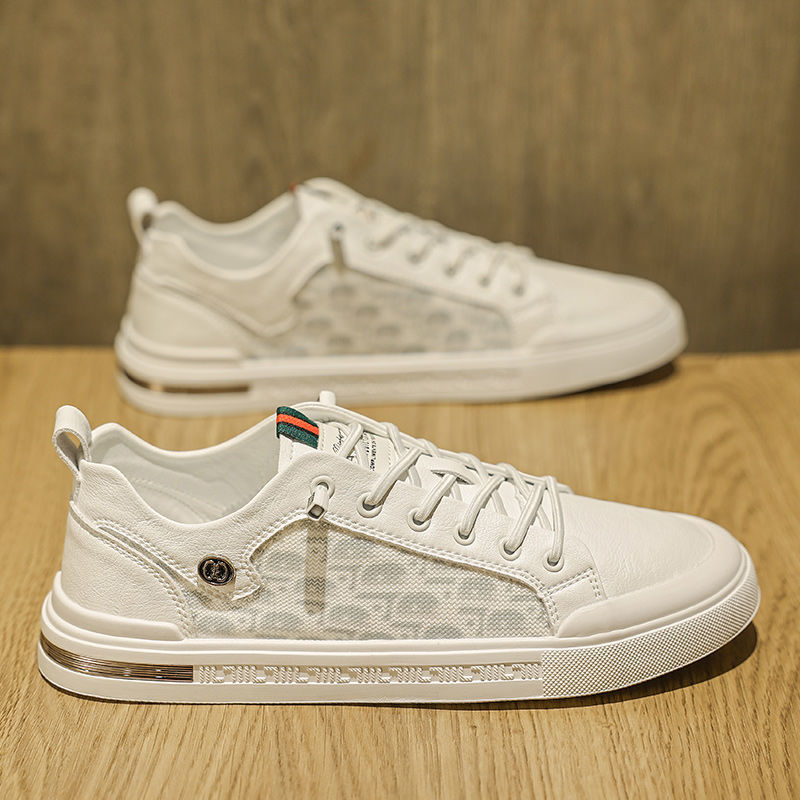 men's low cut lace up outer board shoes