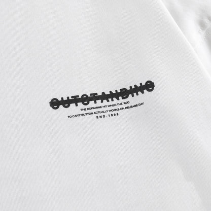 T-shirt ample et polyvalent à manches longues, tendance et simple