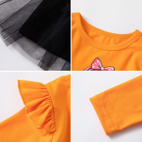 Girls' Halloween Princess Party Dress