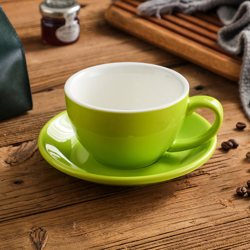 Nordic Minimalist Ceramic Coffee Cup Set – 300ml