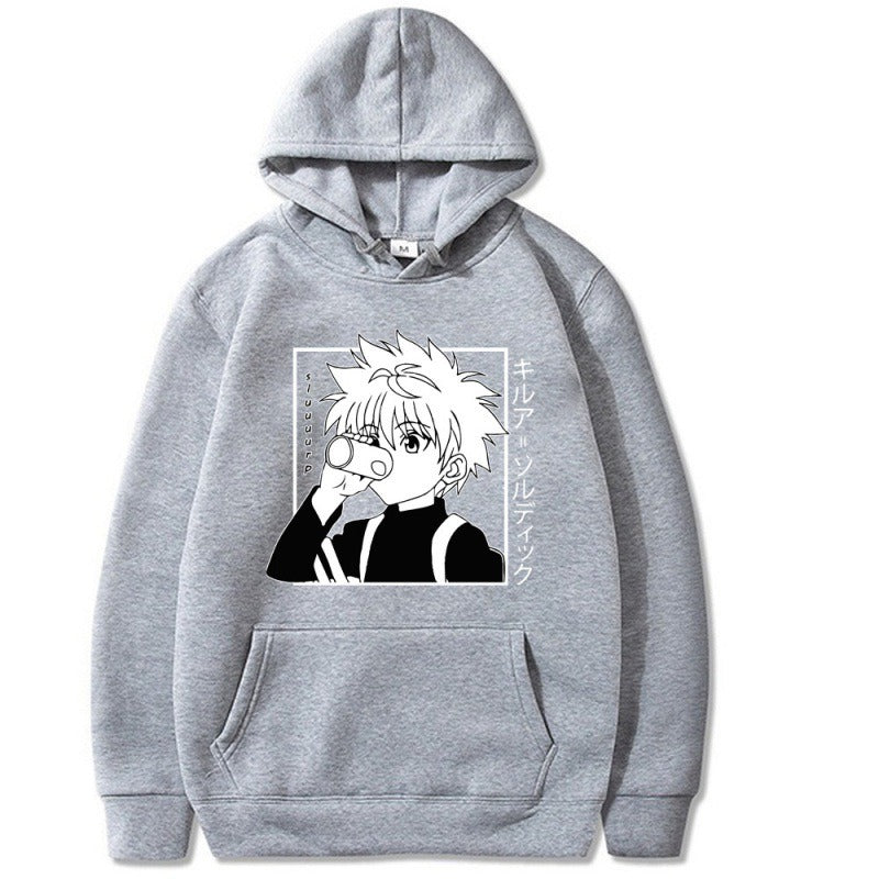 Harajuku-hunter war loose pullover hoodies