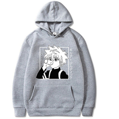 Harajuku-hunter war loose pullover hoodies