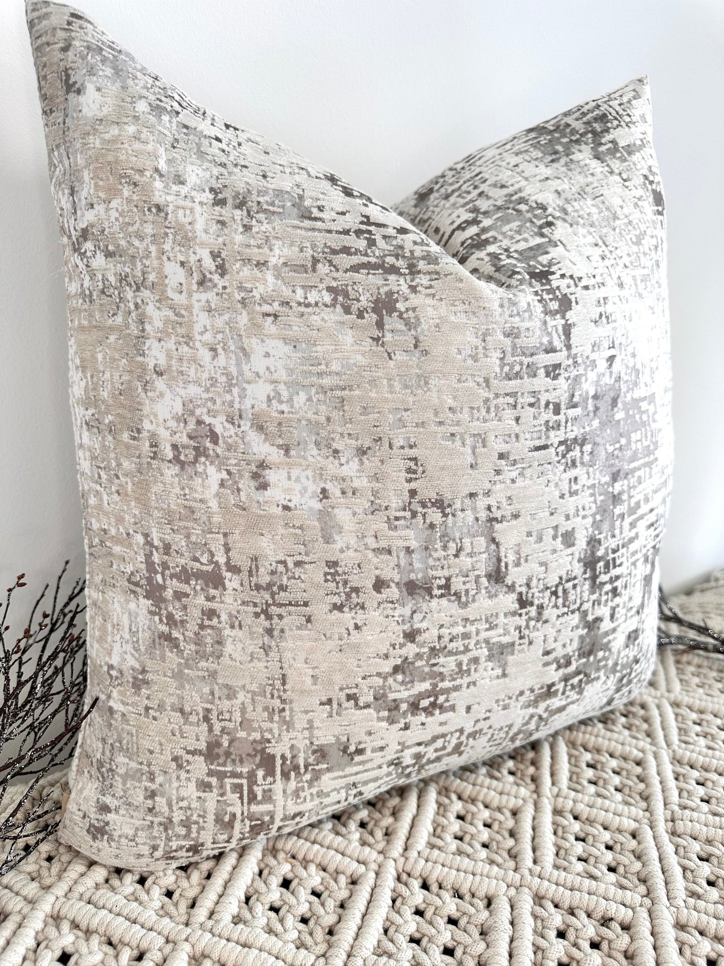 Le Coussin Couture - Le Greige Eleanor - Modèle n° 5