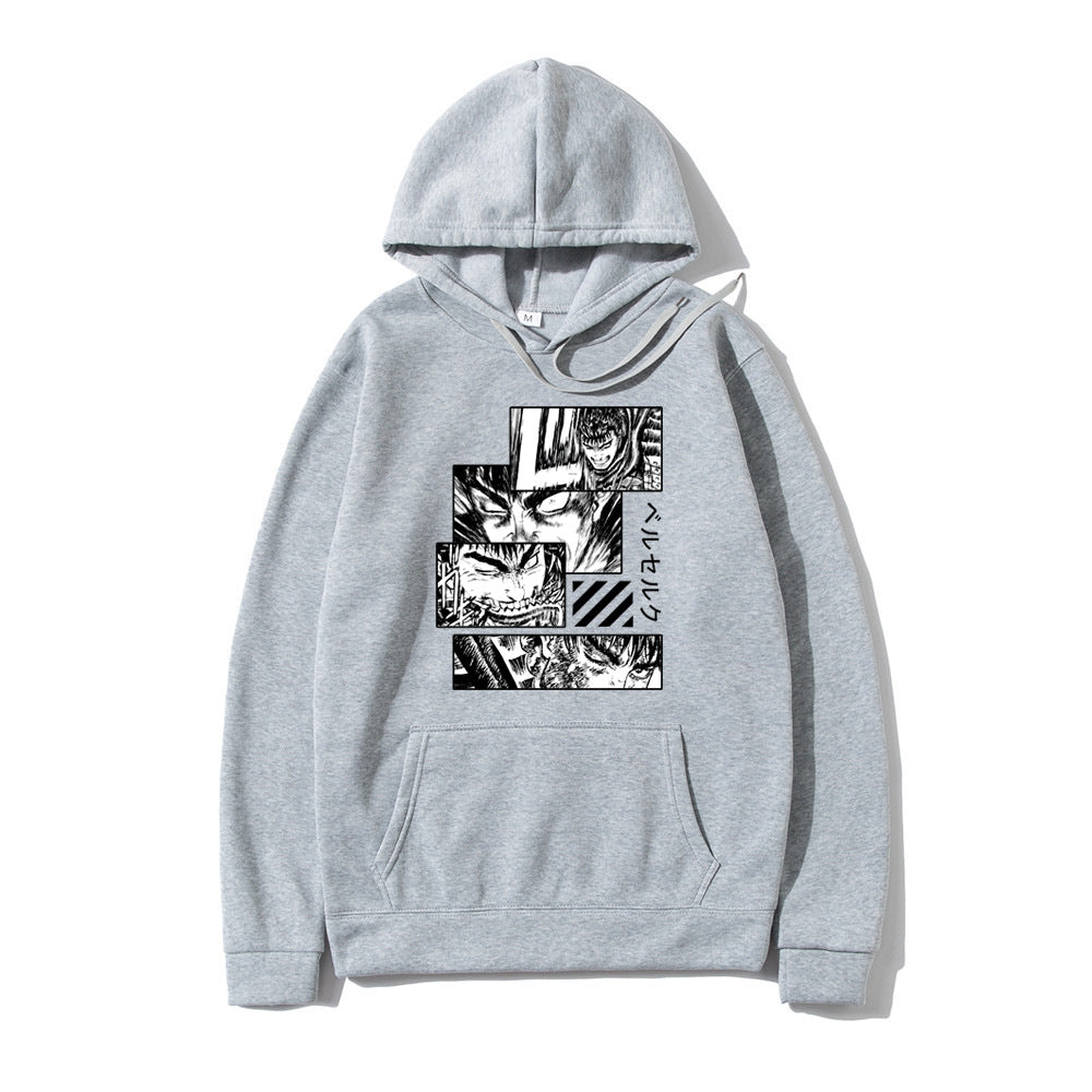 Berserk Loose Hooded Sweatshirt