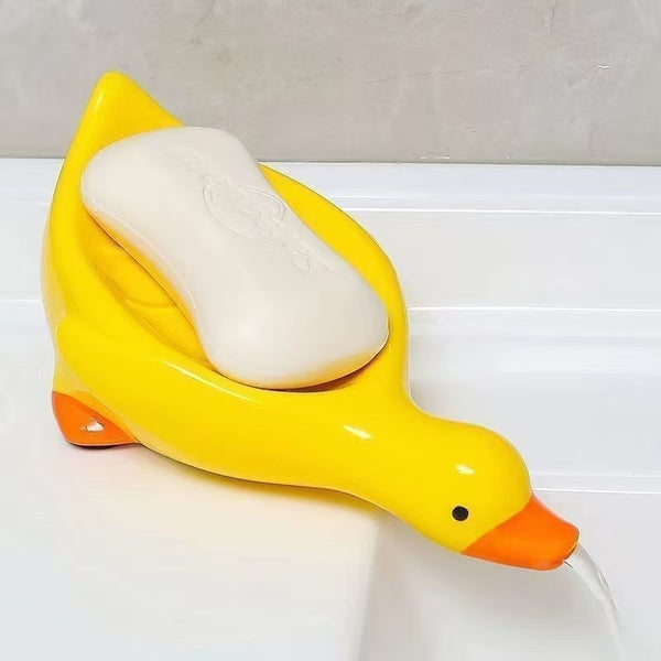 Yellow Duck Draining Soap Dish