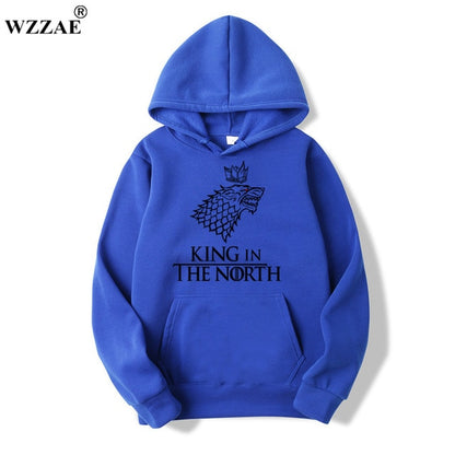 Game of Thrones Wolf hoodies Poleron Hombre Fashion Streetwear Cotton Sweatshirt Pullover Men women Hoodie Sweat mens Hoodies