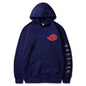 Japanese cloud print pullover hoodie oversized