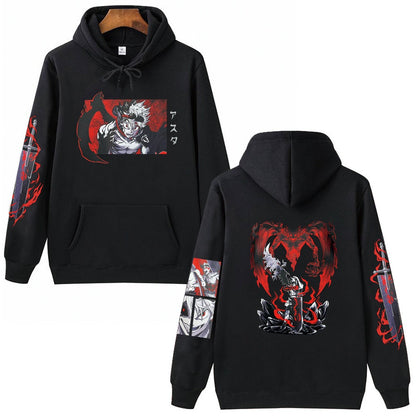 Black Clover Anime pullover hoodies