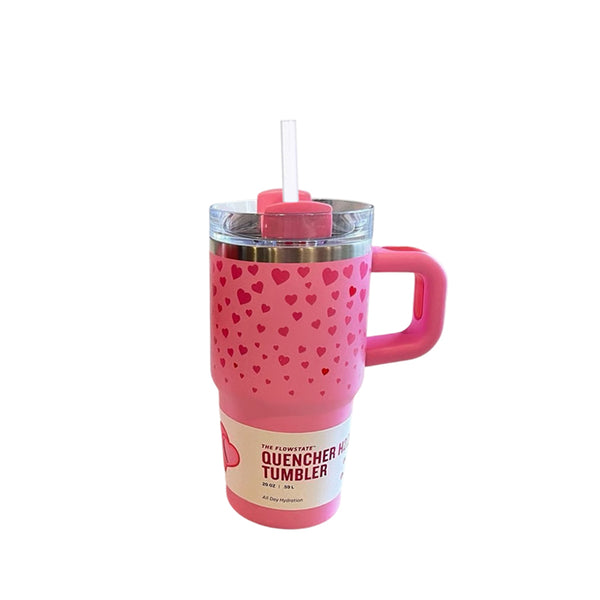 304 Stainless Steel Heart-Pattern Thermos Cup