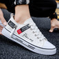 Breathable men's canvas shoes