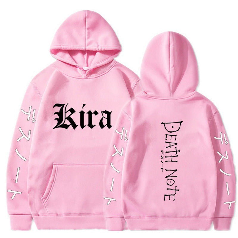 Japanese animated casual pullover hoodies
