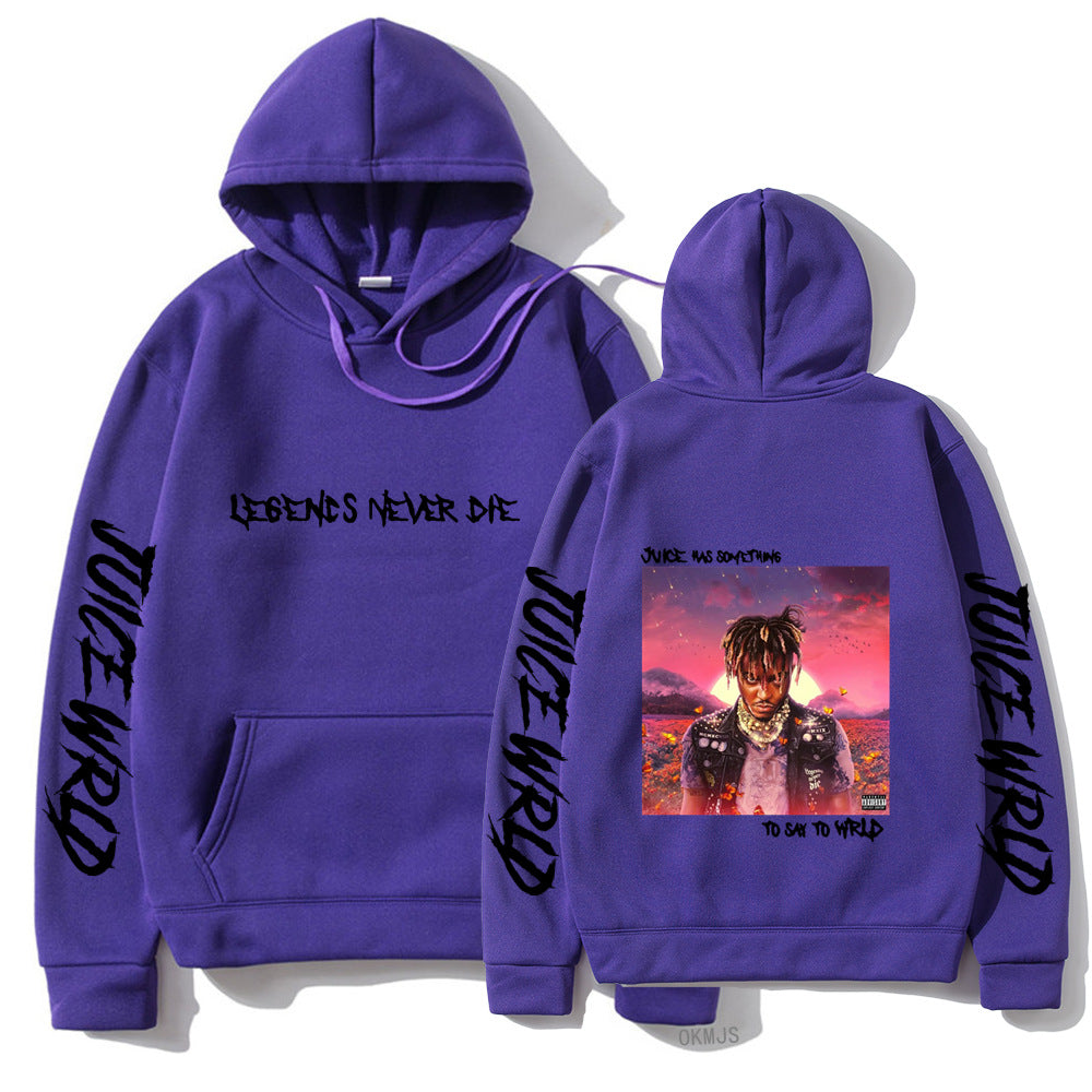 Rapper Juice WRLD unisex pullover Sweatshirts