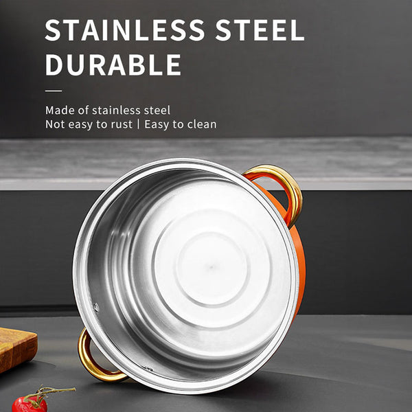 12-Piece Stainless Steel Cookware Set