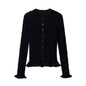Long sleeved round neck top