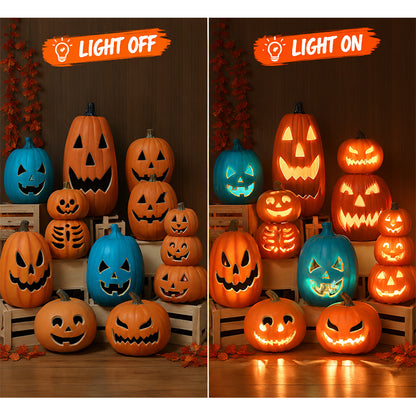 Halloween Pumpkin Lantern Luminous Prop – 1PC