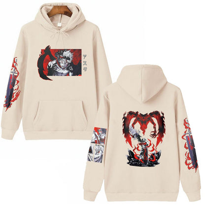Black Clover Anime pullover hoodies