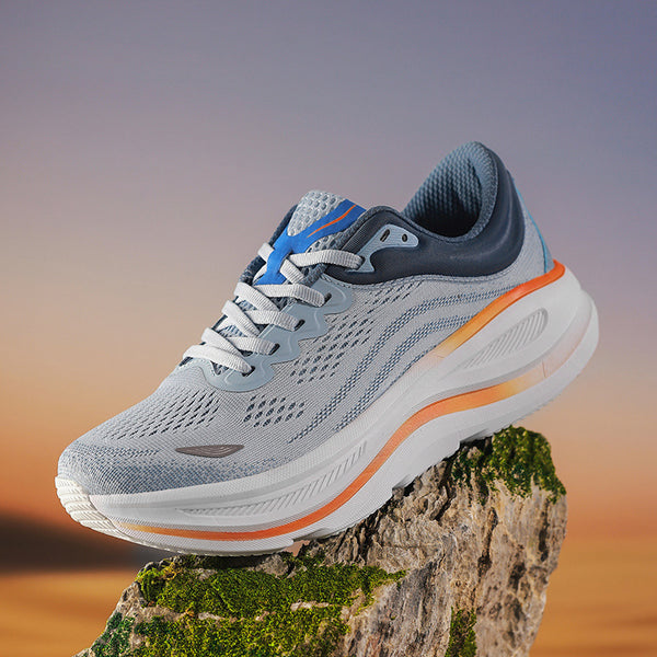 Running Shoes with Anti-Slip Shock Absorption