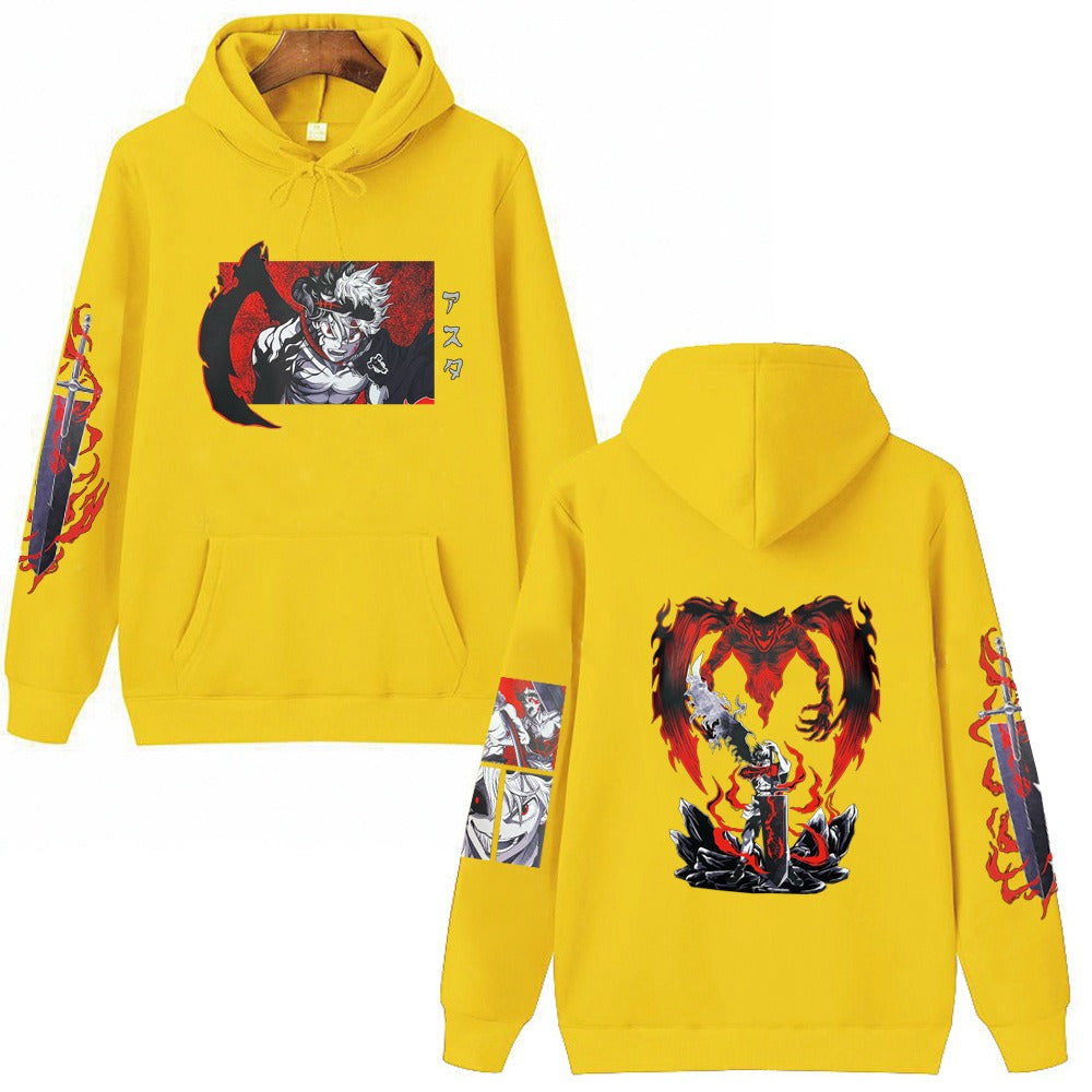 Black Clover Anime pullover hoodies