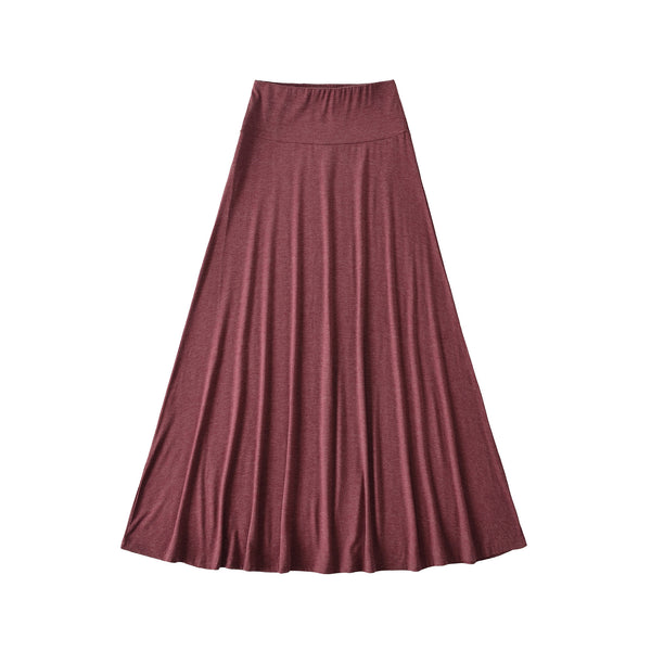 Flared A-Line Midi Skirt