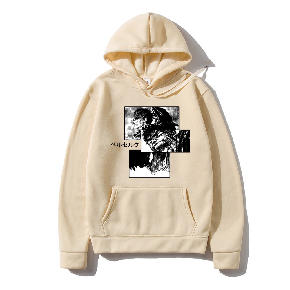 Berserk Loose Hooded Sweatshirt
