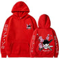 Blade Flame Pillar casual pullover hoodie