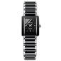 Square Couple Watch for Women and Men Ceramic Quartz Watch