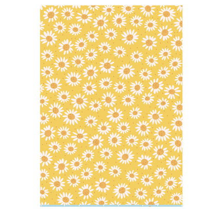 BLOOMING LOVELY DAISY GIFT WRAP SHEET