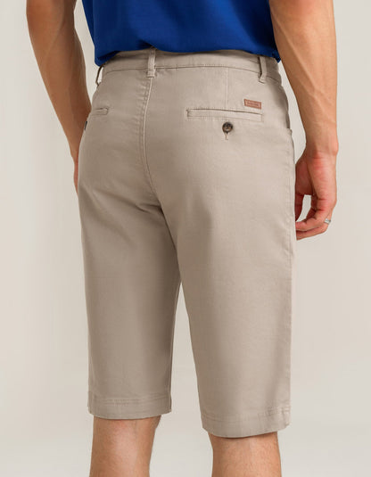 Men’s Denim Shorts – Stone